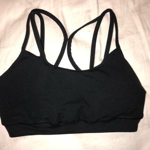 GAIAM Black Strappy Sports Bra